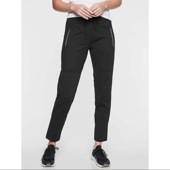Athleta Black Hilltop Jogger Zipper Pockets - Picture 2 of 6